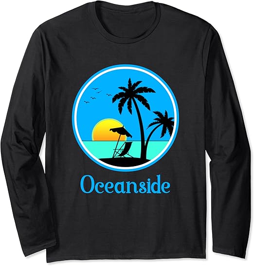 Oceanside Travel Vacation or Holiday Souvenir Gift Long